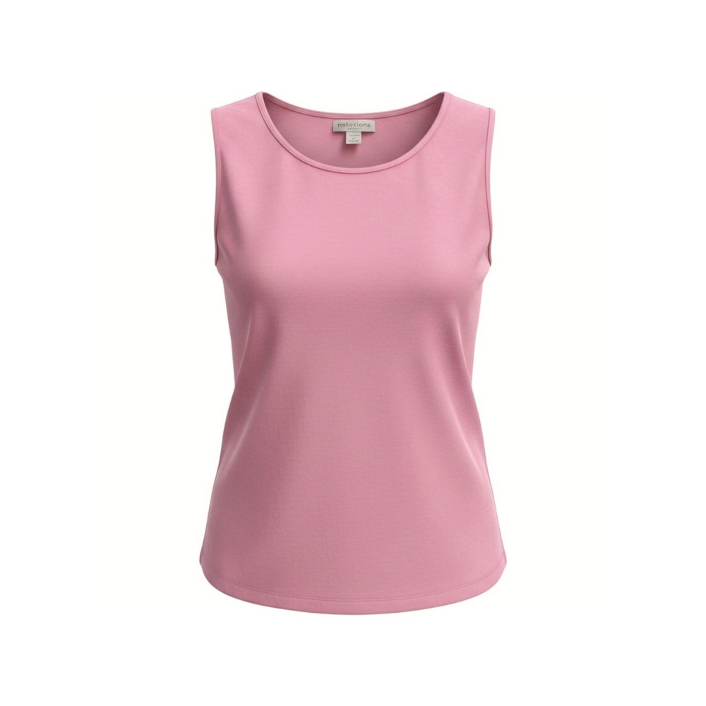 Notations Woman Sleeveless Blouse 1X Pink Barbiecore Office Siren 3C47300